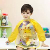 4pcs Delantal Ropa Babero Impermeable Infantil Para Pintar Con Mangas Largas De Bebé Unisexo Niños Niñas 6 Meses A 3 Años Edad - details 3