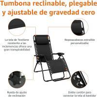 Silla Gravedad Cero, 110 x 66 x 49 cm, Azul - details 9
