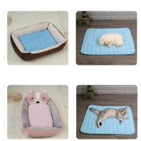 Alfombra Refrescante de Verano para Mascotas Camilla de Cama Transpirable y Lavable para Perros y Gatos Accesorios de Suministros para Mascotas - details 6