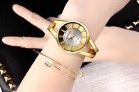 Relojes de lujo Premium para mujer CANSNOW oro rosa zegarek damski reloj de moda para mujer reloj impermeable reloj femenino Saati - details 9