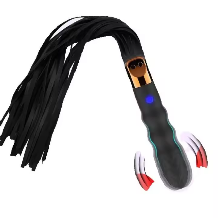 Leten BDSM esclavo látigo vibrador estimulador de clítoris nalgadas Bondage juguetes sexuales extremos coquetear adultos para mujeres juego de parejas - 1