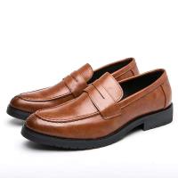 2024 Producto Zapatos de negocios negros italianos Zapatos de cuero para hombres y Oxford - details 10