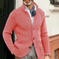 Cardigan de Punto para Hombres Calidez de Invierno, Estilo de Negocios Casual - details 5