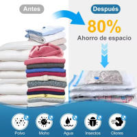 Bolsas de Vacío Ropa Con Bomba de Aire Eléctrica, 25 Bolsas (Bolsas de 5 tamaños), Bolsas de Vacío Reutilizables Para Ropa de Cama, Mantas, Almohadas, Ropa De Cama, Viajes, Mudanzas - details 0