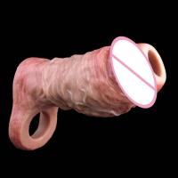 Leten SXXY Manga Abierta de Silicona con Hilo Interior Mejora del Tamaño para Hombres y Parejas - details 21