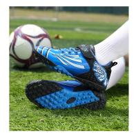 Nuevos zapatos de fútbol dorados a la moda para niños, zapatos de fútbol antideslizantes cómodos, zapatillas deportivas para niños, zapatillas deportivas para niños - details 25
