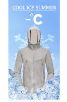 Chaqueta de Luzca Ligera para Hombres en Verano UPF50+ Protección UV Secado Rápido Estilo Plano - details 2