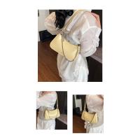 Bolso de Axila de Gran Capacidad para Mujer Nuevo Primavera-Verano Bolso de Mensajero con Cadena Retro Bolso de Bola de Masa Hervida para Viajeros - details 2