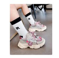 Zapatos deportivos de malla para niños y niñas, zapatillas de correr de Color sólido para estudiantes, resistentes al desgaste, cómodas, novedad de primavera 2024 - details 5
