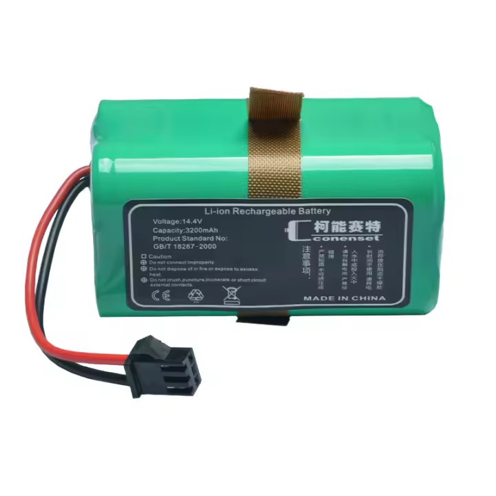 Batería de reemplazo de 3200mAh 14.4V para Conga Excellence Aspiradora robot ultra compacta - 1