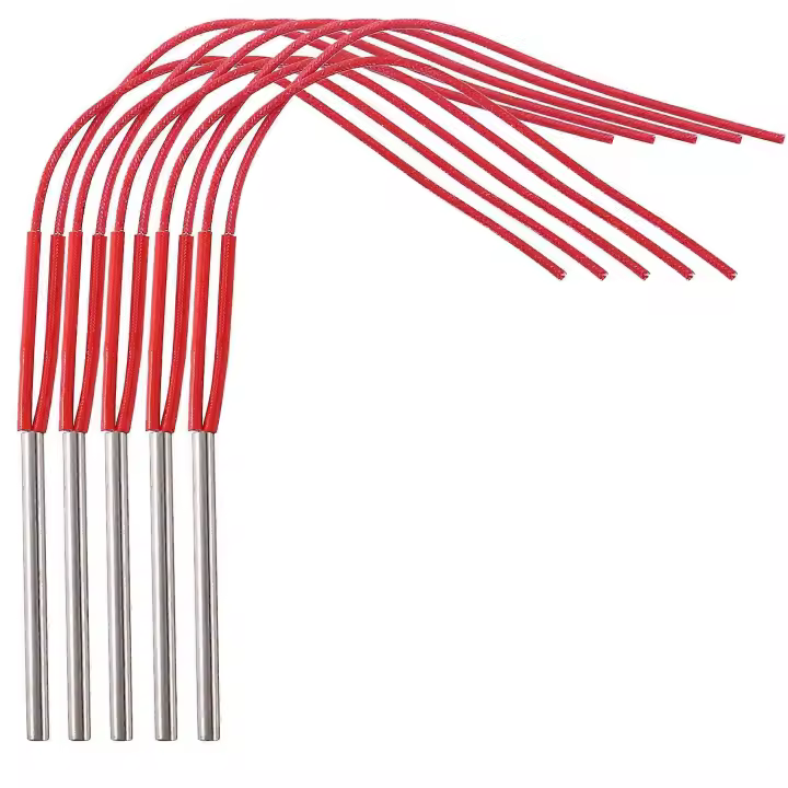 5 uds tubo eléctrico de 6mm de diámetro de acero inoxidable potencia de calefacción Tubular 120w - 1