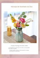 Bloques de construcción flor fresca preservada7Ounce Madre Navidad Día de San Valentín Día de la Mujer Regalo para Damas - details 2