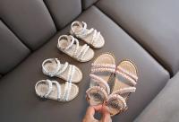 Sandalias de princesa con diamantes de imitación brillantes, zapatos de verano, nuevas, niñas - details 2