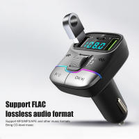 Transmisor FM para coche con Bluetooth 5,3, adaptador inalámbrico, reproductor MP3, llamada manos libres, USB Dual, PD, Cargador rápido, rueda de rodillo - details 21