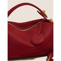 Bolso De Almohada Portátil Rojo Vintage Bolso De Viaje Mensajero De Hombro - details 6