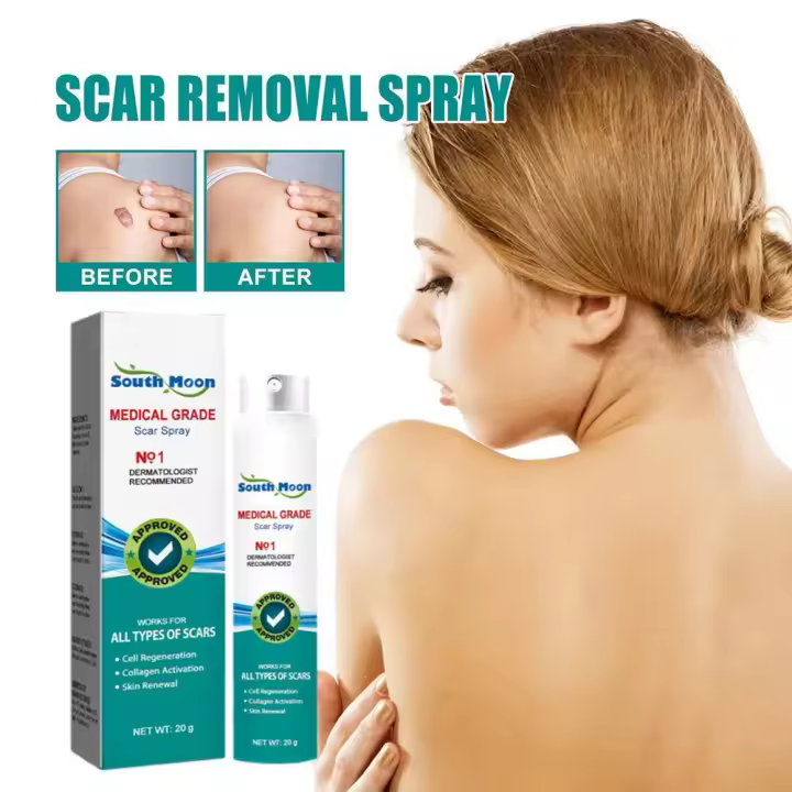 Spray para eliminar cicatrices, cuidado de cicatrices, Reduce la formación de cicatrices, cicatrices que se desvanecen, cicatrices de acné, cicatrices quirúrgicas y estrías, Spray para eliminar cicatrices - 1