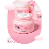 2 uds LAIKOU Japón Sakura esencia flor de cerezo crema Facial suavizante hidratación cuidado de la piel coreano - details 10