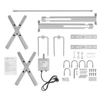 Brochet Eléctrico de Barbacoa de Alta Calidad Kit de Barbacoa con Motor de 15W, Eje Rotativo de 53 Pulgadas, Para Asados, Salchichas, Camping Productos Especiales al Aire Libre y Jardín - details 19