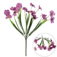 Ramo de flores artificiales de plástico para Decoración de mesa, flores falsas para jardín, porche, ventana, habitación del hogar, bricolaje - details 7