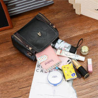 Cuero PU de alta calidad para mujer, bolso bandolera de un solo hombro con asa superior, estilo vintage sae - details 16