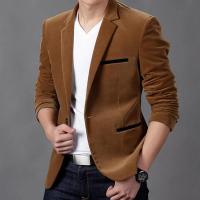 Traje de Blazer de Lujo para Hombres Otoño 2025 Ajuste Delgado Moda de Alta Calidad - details 2