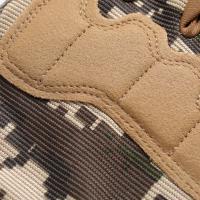Guantes de motocicleta resistentes al desgaste, guantes de carreras de cuero de cabra Vintage, guantes antideslizantes sin dedos, guantes de medio dedo para deportes al aire libre - details 6