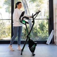 Estática Plegable con Volante de Inercia X-Bike, Sistema Silence Fit, Con y Sin Respaldo, Manillar y Sillín Regulable, Pulso, Pantalla LCD, Soporte para dispositivos, Ruedas - details 32