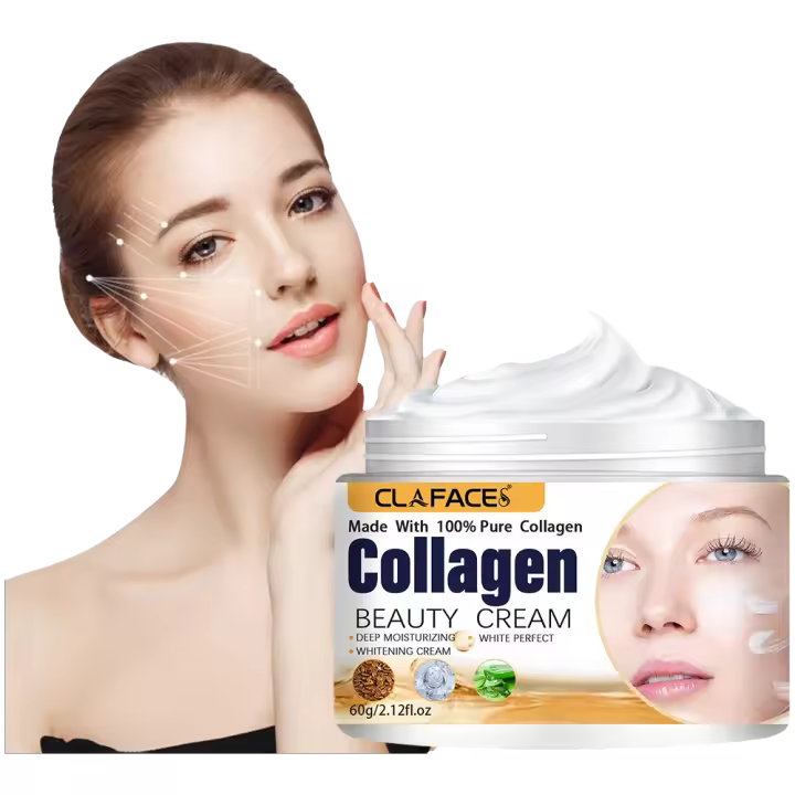 Crema antiarrugas para ojos, crema hidratante facial antienvejecimiento, estiramiento facial, reparación nutritiva, crema potenciadora de colágeno, esencia coreana - 1