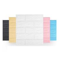 Pegatina de ladrillo 3D autoadhesiva, papel tapiz de espuma impermeable, bricolaje, habitación, cocina, techo, fondo, calcomanías de pared, 15 piezas - details 9