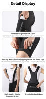 WEST BIKING-pantalones de ciclismo para mujer, 3D Pantalón corto con absorción de impacto, esponja para deportes al aire libre, triatlón, carreras profesionales - details 7