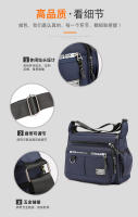 Bolso de hombro de gran capacidad impermeable resistente al desgaste mochila multibolsillo de negocios de ocio Oxford spinning bolsa de mensajero de los hombres - details 8