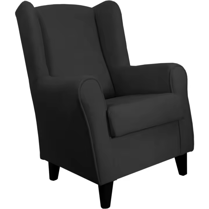 Sillón con orejeras |   Sofá con orejas |   Sillones de Salón Modernos |   Butaca cómoda |   Patas Roscadas |   Sin Montaje - 1