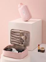 Bolso De Maquillaje Para Viaje Resistente Al Agua Organizador De Almacenamiento Grande Portátil Para Cosméticos Y Cuidado De La Piel - details 13