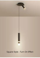 Lámpara Colgante LED Minimalista Iluminación de Dormitorio, Lámpara de Mesita, Sala de Estar, Comedor Lúmenes de 150 Decoración de Iluminación para el Hogar - details 5