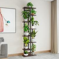 Soporte para Plantas de 8 Niveles Interiores con Estantes para Macetas de Flores Altas y Bajas - details 3