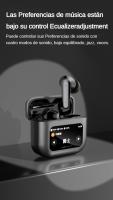 Auriculares Inalámbricos Bluetooth TWS 2024 con Pantalla Táctil LED Inteligente, Auriculares In Ear con Cancelación Activa de Ruido, Bajos Potentes, 80H de Vida de Batería, Bluetooth 5.4, Micrófono HD, Compatibles con iPhone, Samsung, Xiaomi y Huawei - details 4