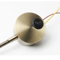 Luz de lectura LED de bronce de 3W, lámpara de pared con cuello de cisne negra, blanca y plateada para cabecera de cama, escritorio, interruptor de noche de 4000K - details 12