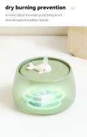 Dispensador de Agua para Mascotas de Cerámica 1.3L con Carga USB y Circulación Automática de Agua Filtrada - details 8