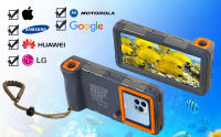 Funda subacuática de buceo profesional para iPhone 14, 13, 15, 16 Pro Max, S25 Ultra, S24 FE, 50 pies/15m - details 3