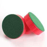 Juego de 2 empujadores de fieltro de mesa de Hockey de aire de 75mm con Goalies de mazo de Puck de 63mm - details 5