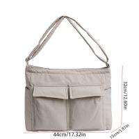 Bolso cruzado de nailon de gran capacidad con múltiples bolsillos, bolso de hombro deportivo para hombre, bolso de mensajero de lona portátil de estilo coreano, bolso de viaje - details 0
