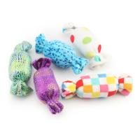 Juguete de Peluche en Forma de Caramelo para Perros Juguete Interactivo Suave para Masticar - details 14