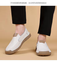 Nuevos zapatos casuales de cabeza redonda para hombres de cuero para hombres, mocasines, zapatos para hombres - details 27