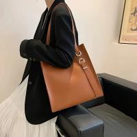 Bolso Comutador Minimalista Cinturón Ajustable, Cierre de Cremallera, Espacioso para Trabajo y Salidas Casuales Marrón Café/Dark Brown/Negro/Khaki - details 7