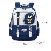Nuevo estudiante de tendencia 1-6 grados reduce la carga, mochila impermeable de gran capacidad para niños y niñas - details 3