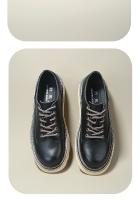 Nuevos zapatos de cuero para hombre, de cuero genuino de alta gama, zapatos de cuero vacuno puro con suela blanda - details 5