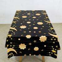 Camino de mesa Eid Mubarak, manteles de Ramadán, decoración de Ramadán Kareem para el hogar, fiesta musulmana islámica, regalos de Eid Al Adha, 2025 - details 3