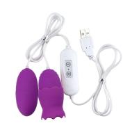 Mini Vibrador Estimulador de Clítoris en Forma de Huevo Masaje Vaginal Lengua Oral - details 0