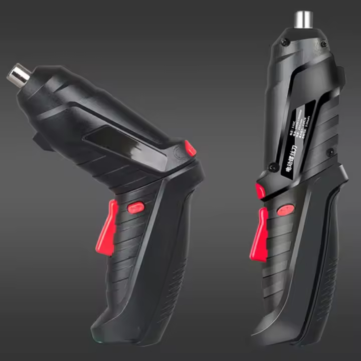 Mini Taladro Eléctrico sin Cable con Batería de 1300mAh Herramienta de Poder con Luz LED Recargable con Tornillo de Acero - 1