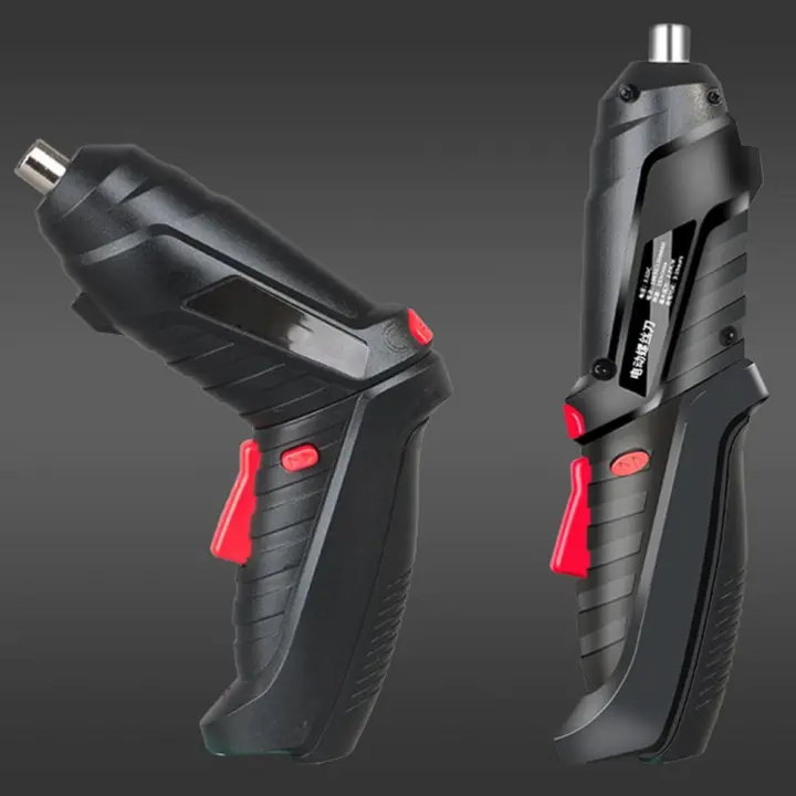 Mini Taladro Eléctrico sin Cable con Batería de 1300mAh Herramienta de Poder con Luz LED Recargable con Tornillo de Acero - 1